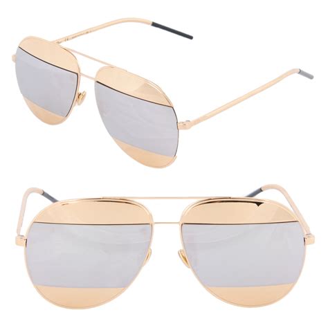 dior split aviator sunglasses